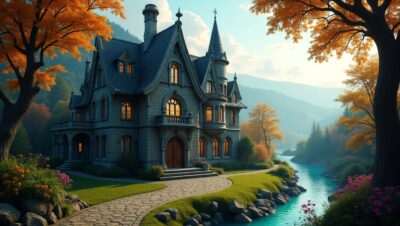 Flux_Dev_A_majestic_House_Degion_a_fantastical_ancient_structu_0
