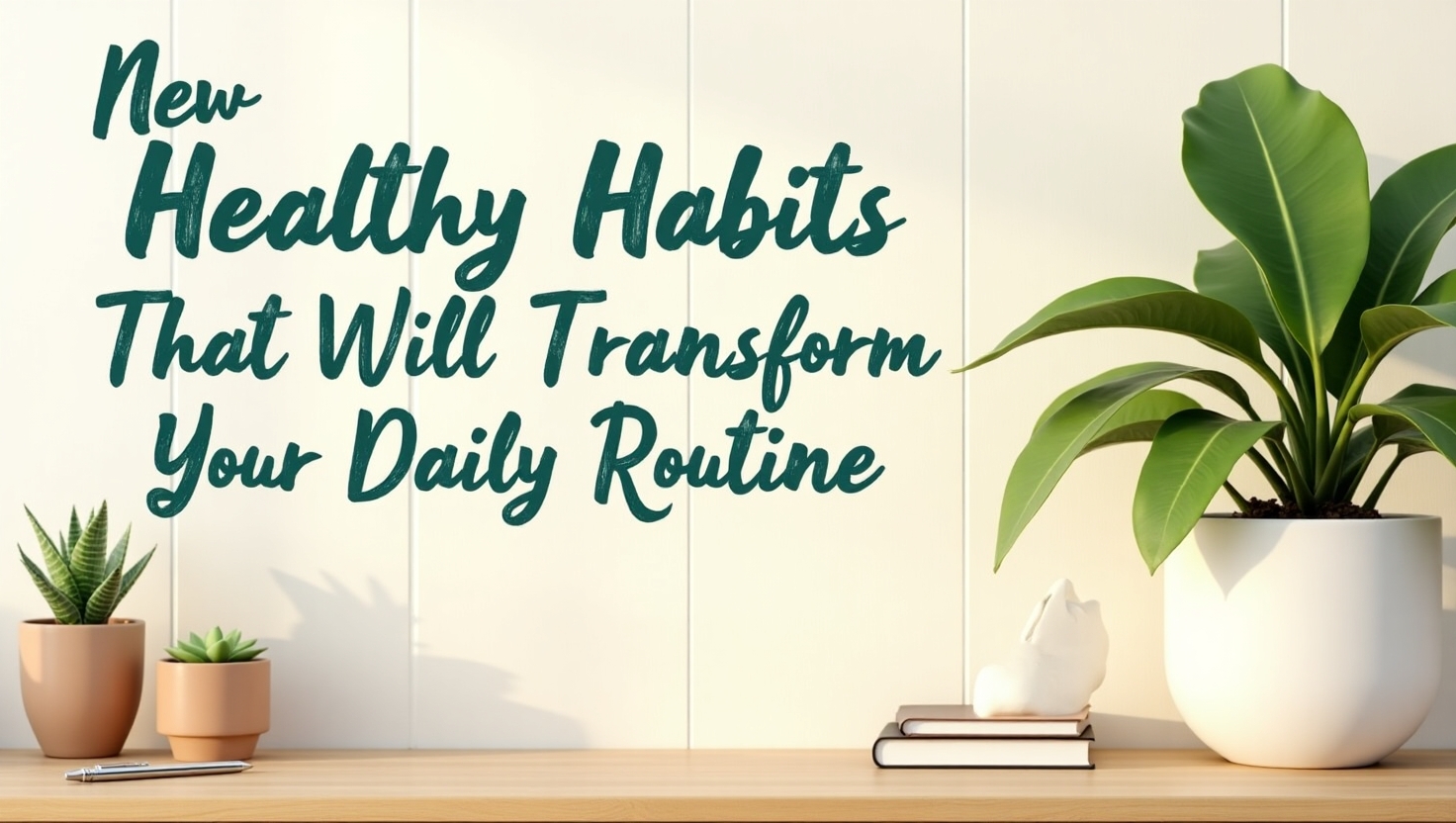 new healthy habits That Will Transform Your Daily Routine new healthy habits That Will Transform Your Daily Routine